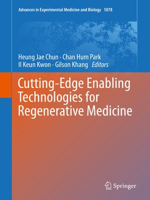 cover image of Cutting-Edge Enabling Technologies for Regenerative Medicine